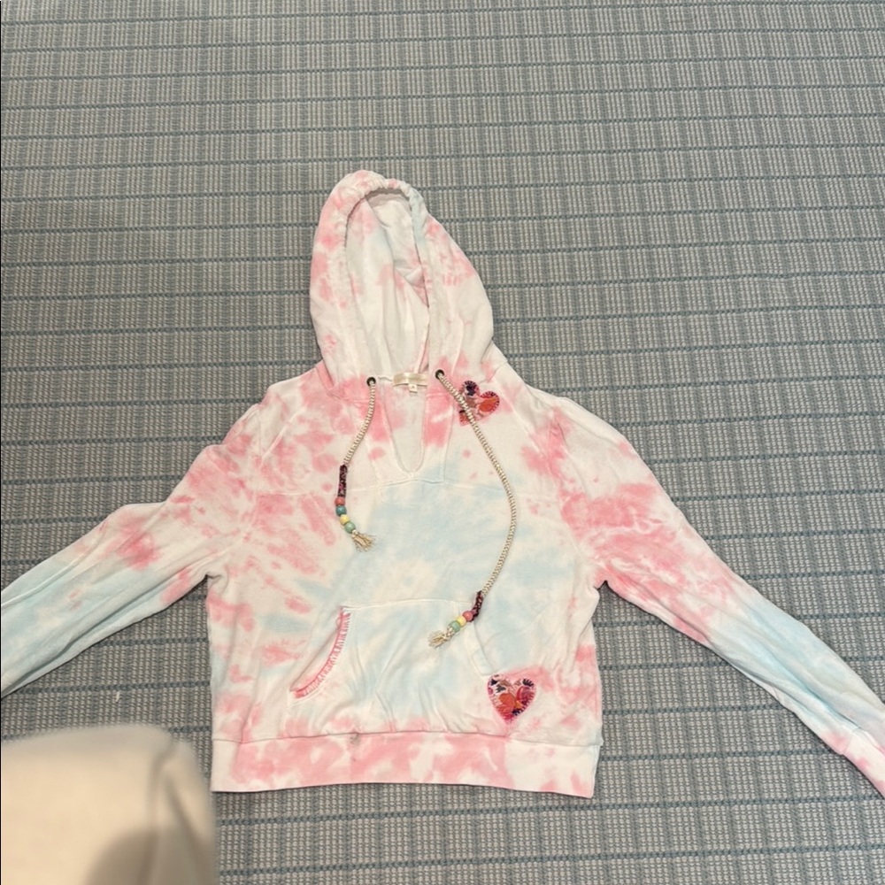 LoveShackFancy Terry Cloth Hoodie
